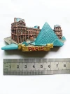 Wholesale of tourist souvenirs, resin fridge magnets and magnetic stickers from the United States, Greece, Canada, Toronto, Norway, Rome and Thailand Application Scenario